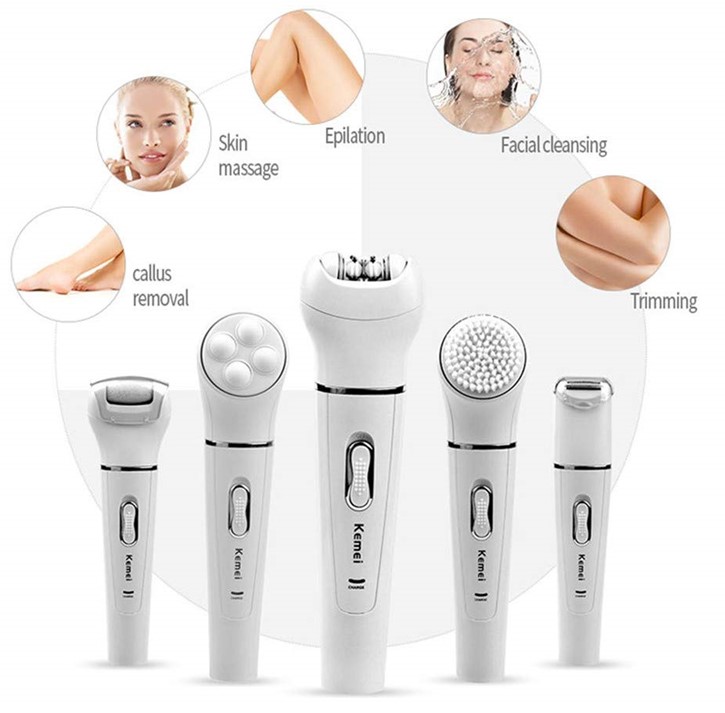 Shaver-F 5 in 1 Best Rated Epilator For Hair Removal