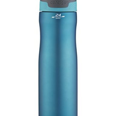 Contigo Auto Seal Chill Vacuum-Insulated Stainless Steel Water Bottle, 24 Oz. Scuba