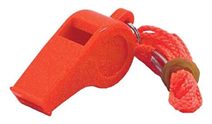 Safety Whistle Best Travel Accessories For Long Flights