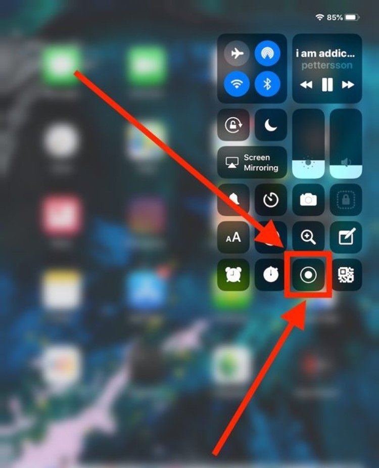 Screenshot Record On iPhone
