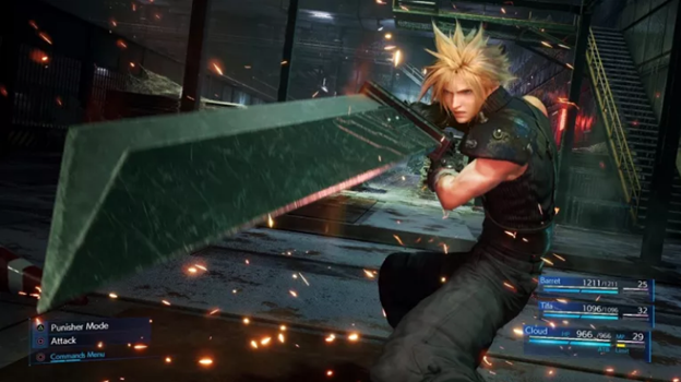 Final Fantasy Remake VII Sony Playstation 5 game 