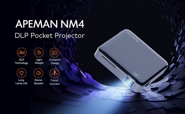 APEMAN NM4 Mini Portable Projector