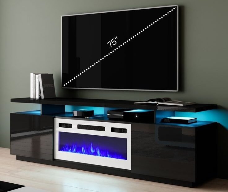 How Wide are 75 inches Feet Smart TV