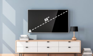 How Wide is a 55 Inch-TV? Measurements Of Height and Length of a 55″ TV