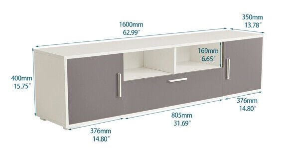 65 inches to ft. Stand Size and Dimensions