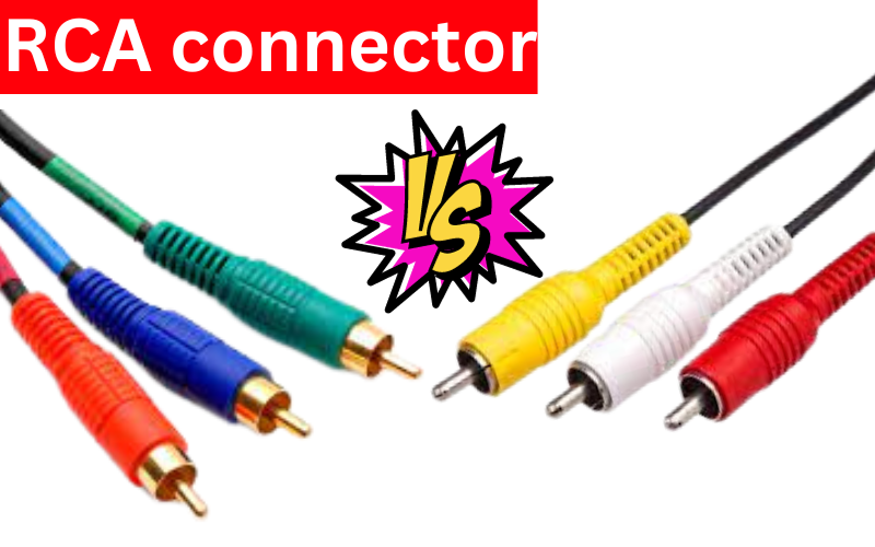 Red Green Blue vs Red White Yellow RCA Cables Difference